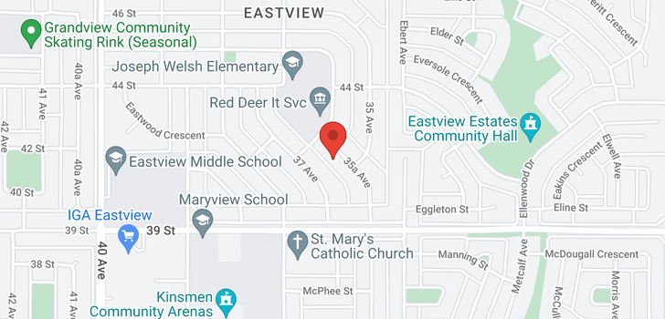 map of 3940 35A Avenue